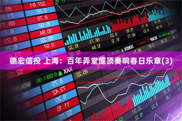 德宏信投 上海：百年弄堂屋顶奏响春日乐章(3)