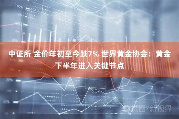 中证所 金价年初至今跌7% 世界黄金协会：黄金下半年进入关键节点