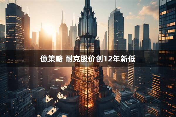 億策略 耐克股价创12年新低